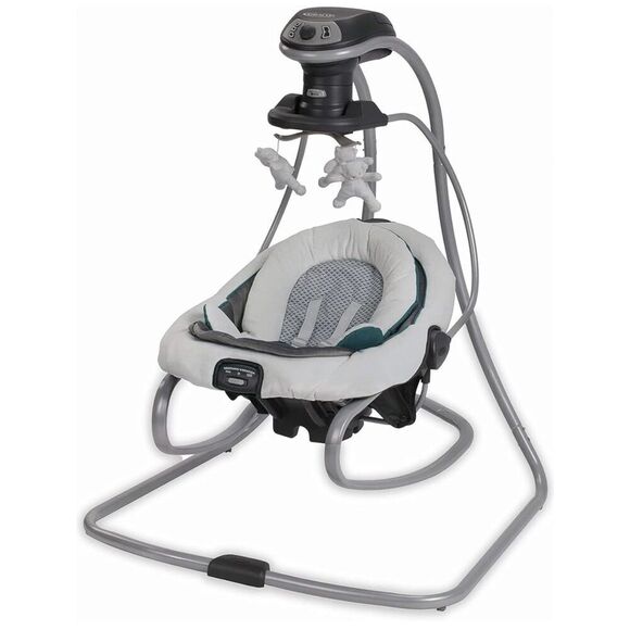 Graco DuetSoothe Swing and Rocker with Removable Swing Seat 6 Speeds for Infant - Picture 1 of 8